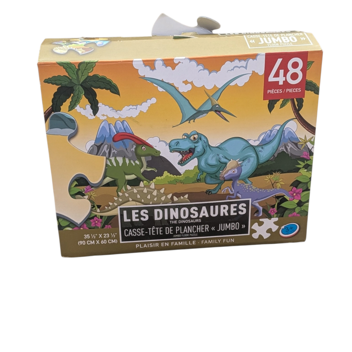 Casse-tête 48 mrcx Les Dinosaures
