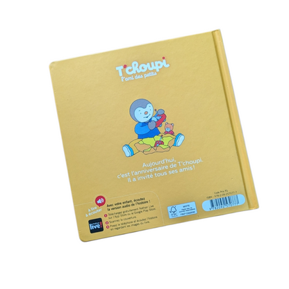 Livre T'Choupi fête son anniversaire