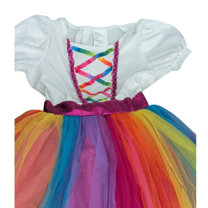 Robe déguisement multicolore 6-7ans