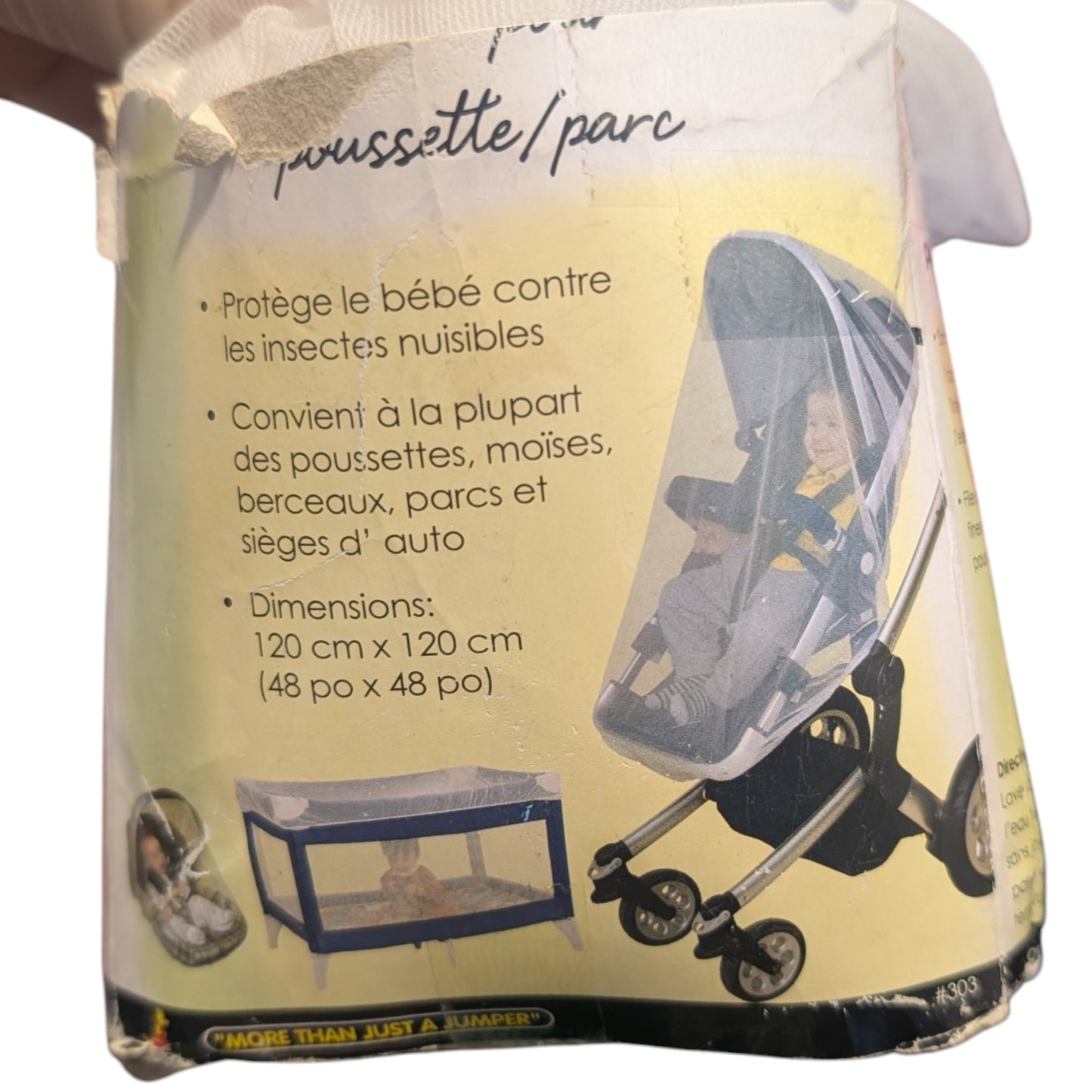 Filet anti moustique pour Parc ou Poussette