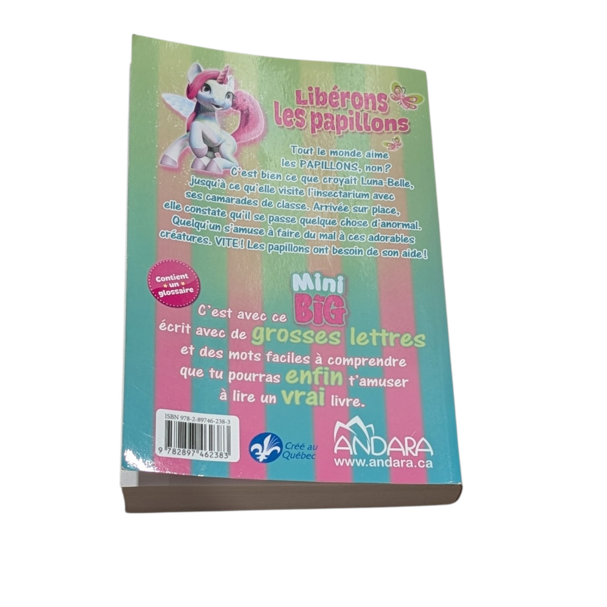 Livre Liberons les papillons - Mon mini BIG à moi
