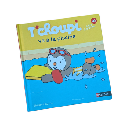 Livre T'Choupi va à la piscine