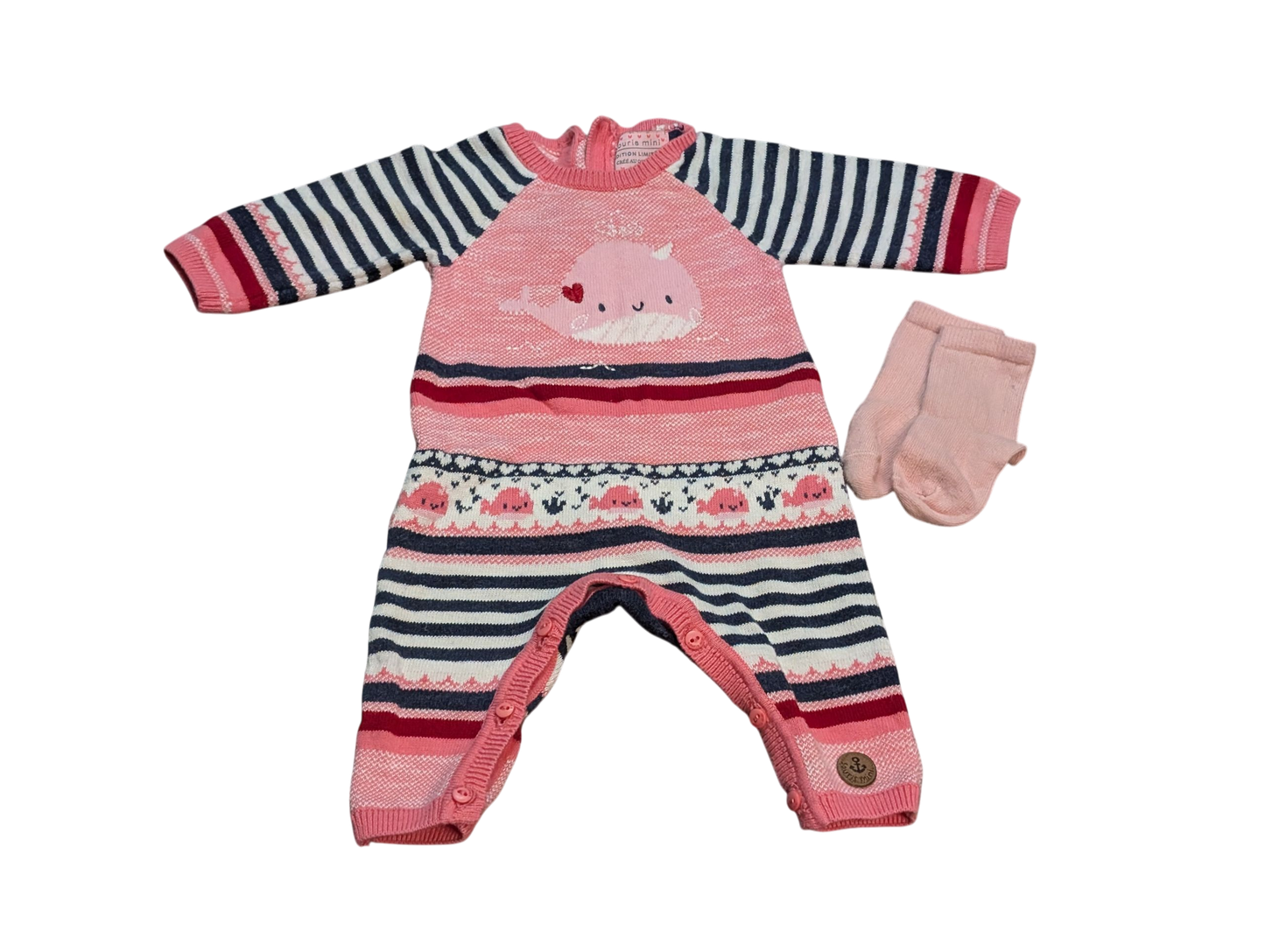 Ensemble de mailles une pièce 0-3mois Souris Mini*