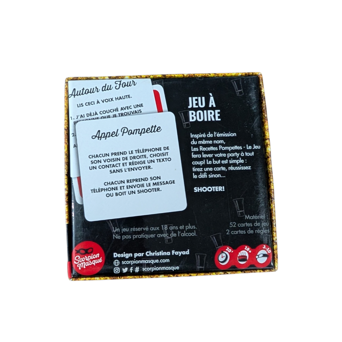 Jeu Les Recettes Pompettes
