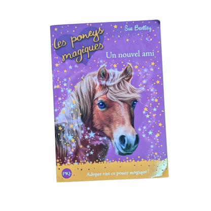 Livre Un nouvel ami - Les poneys magiques T.1
