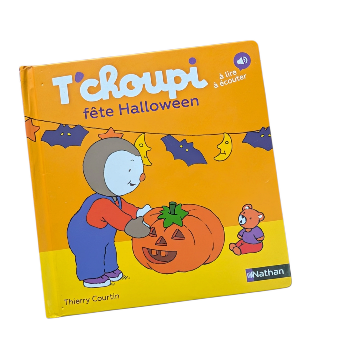 Livre T'Choupi fête Halloween