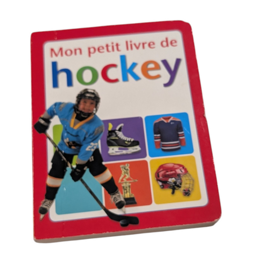 Livre Mon petit livre de Hockey
