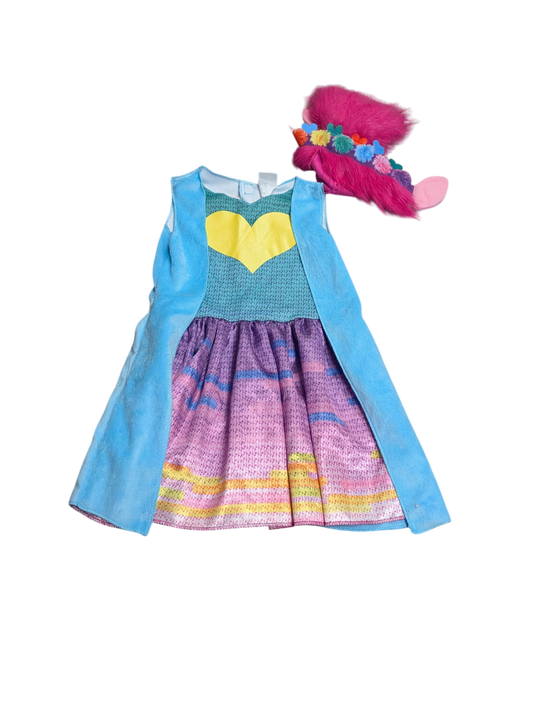 Déguisement Poppy 3-4ans  Trolls