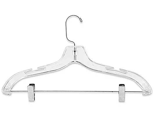 Support / Cintre plastique grandeur enfant/adulte pour pantalons