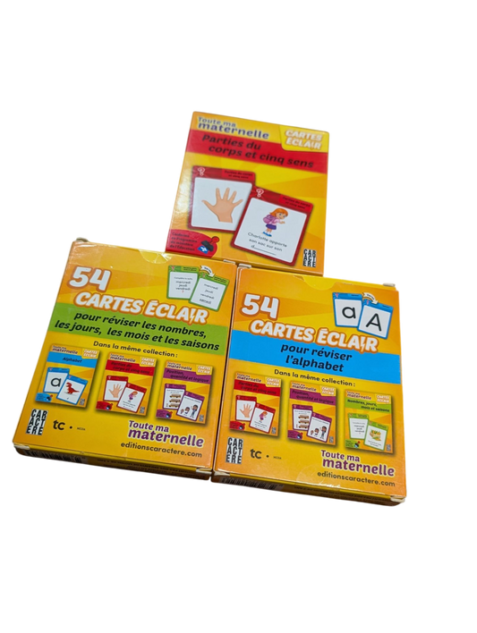 Cartes éclair Toute ma maternelle*