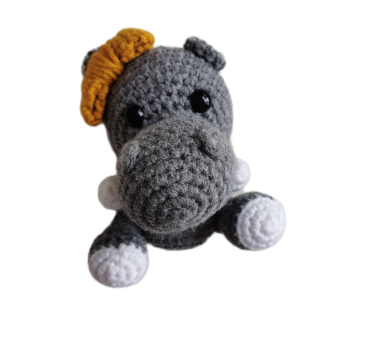 Peluche Hippopotame Tricotée  AllFromJade (C:JGT)