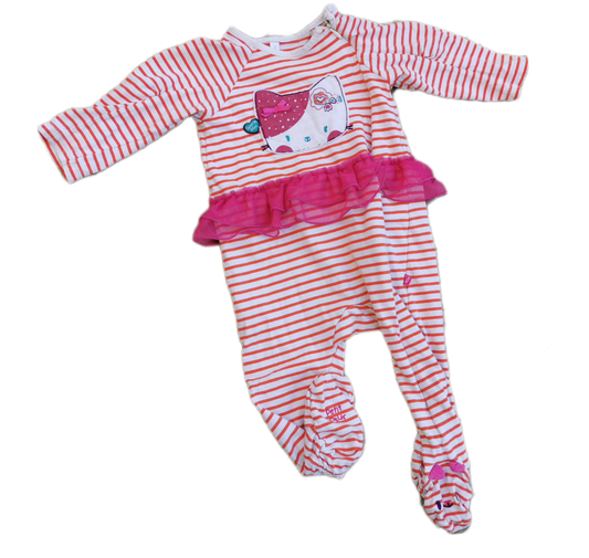 Pyjama Layette charmante comme tout 6-9mois Souris mini *