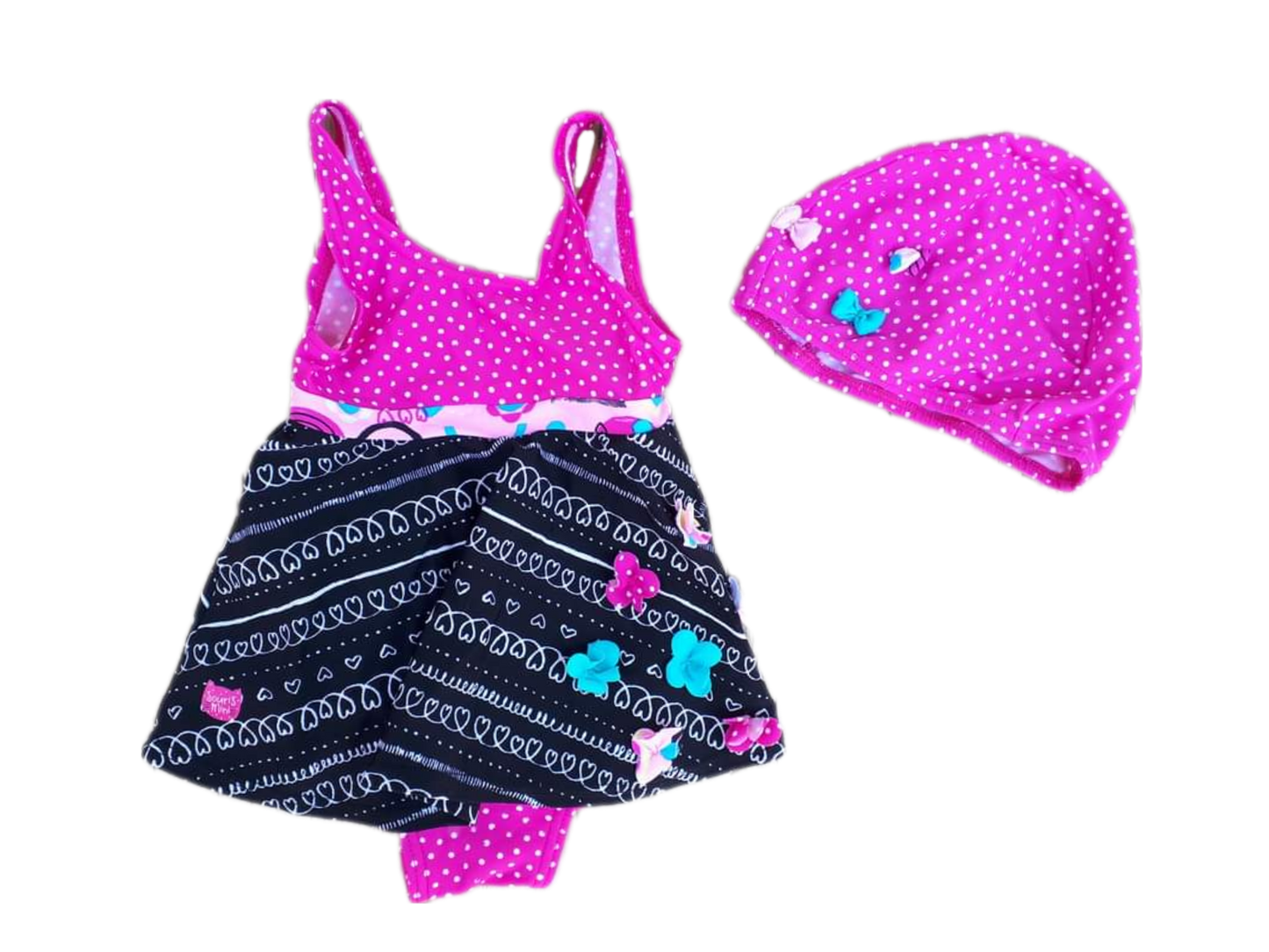 Maillot & casque de bain 6mois Souris mini