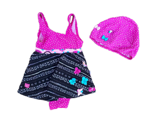 Maillot & casque de bain 6mois Souris mini