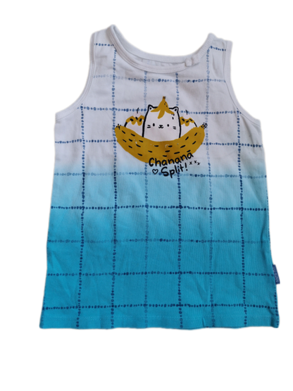 Camisole 9mois Petit coeur à la banane Souris mini *