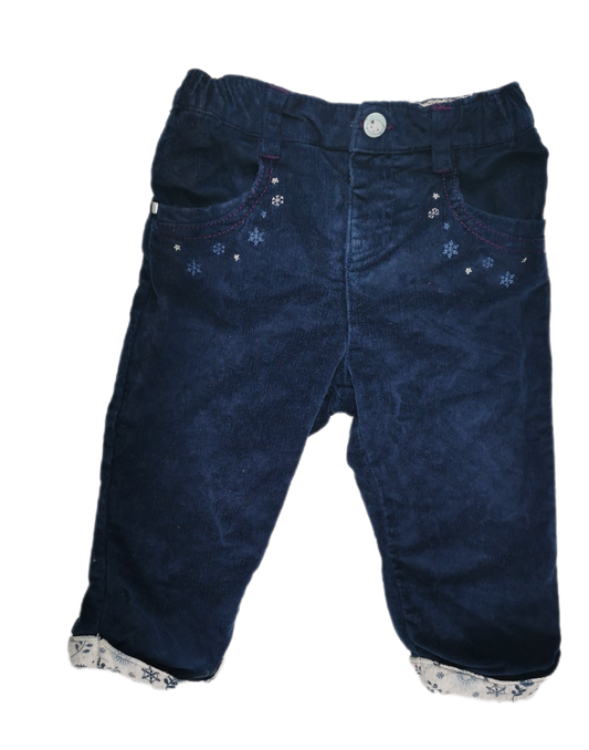 Pantalon velours 12mois Sergent Major