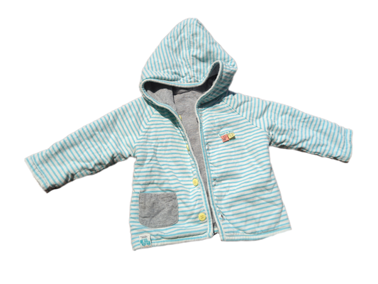 Veste réversible layette Les amis de la jungle 9mois Souris mini (C:LL)