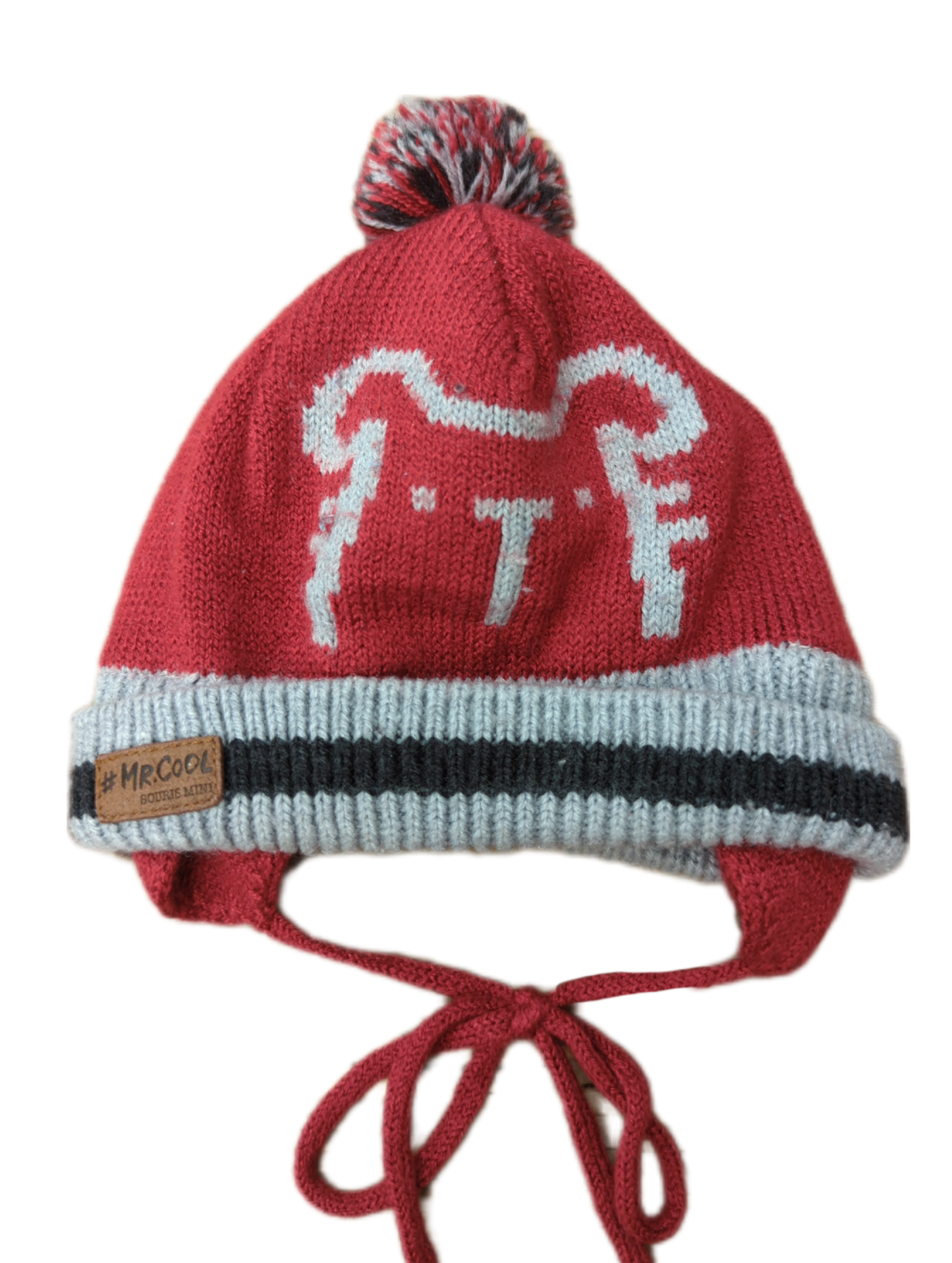 Tuque hiver 6-12mois Souris mini (C:PT)