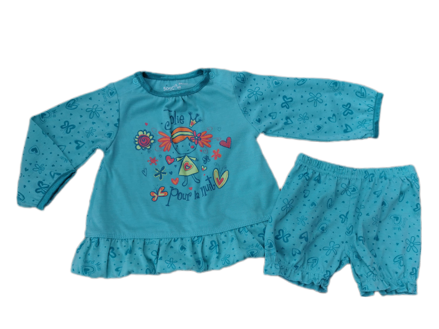 Pyjama 3-6mois Souris mini