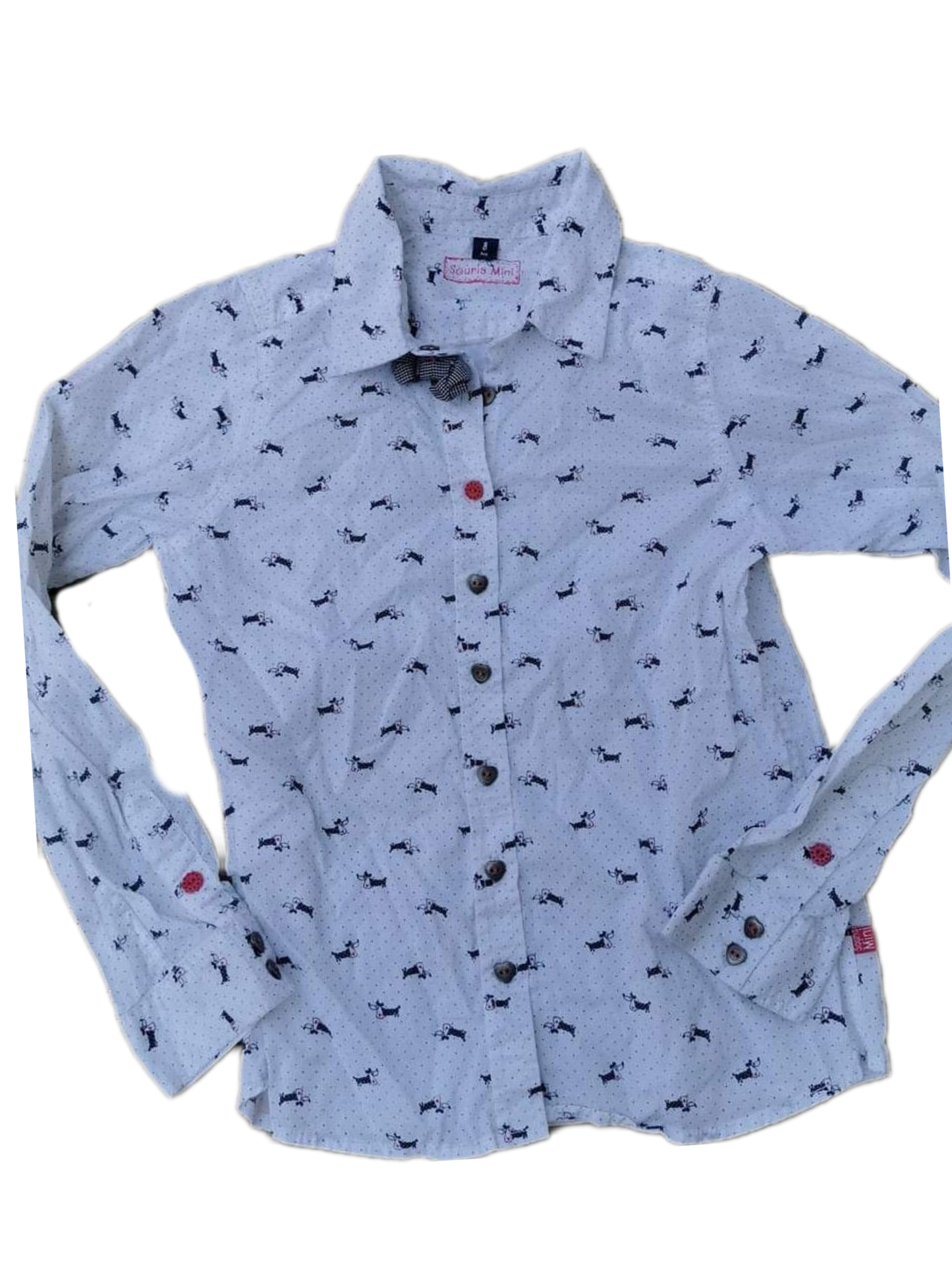 Chemise 8ans Souris mini