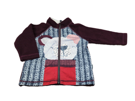 Veste polar 9-12mois Souris mini