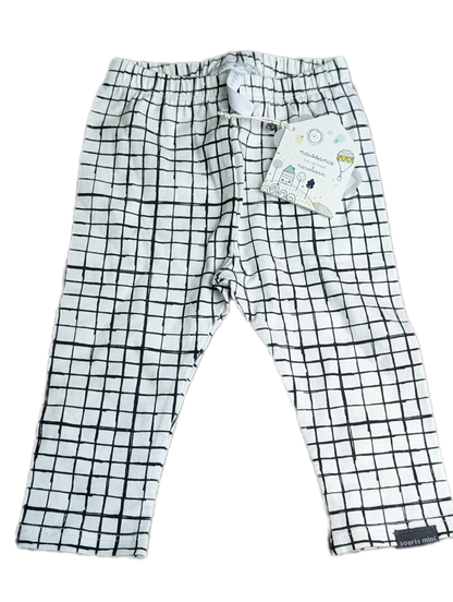 Pantalon Mini monochrome 6-9mois Souris mini Neuf