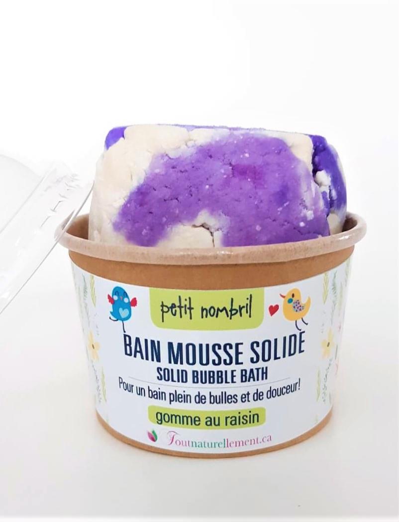 Bain Moussant Solide  -  Petit Nombril