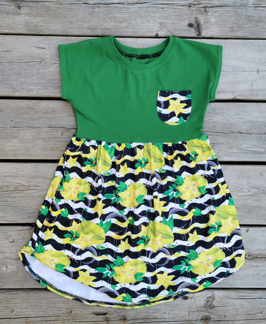 Robe Carambolesque 4ans NEUF - Lavande & Jonquille