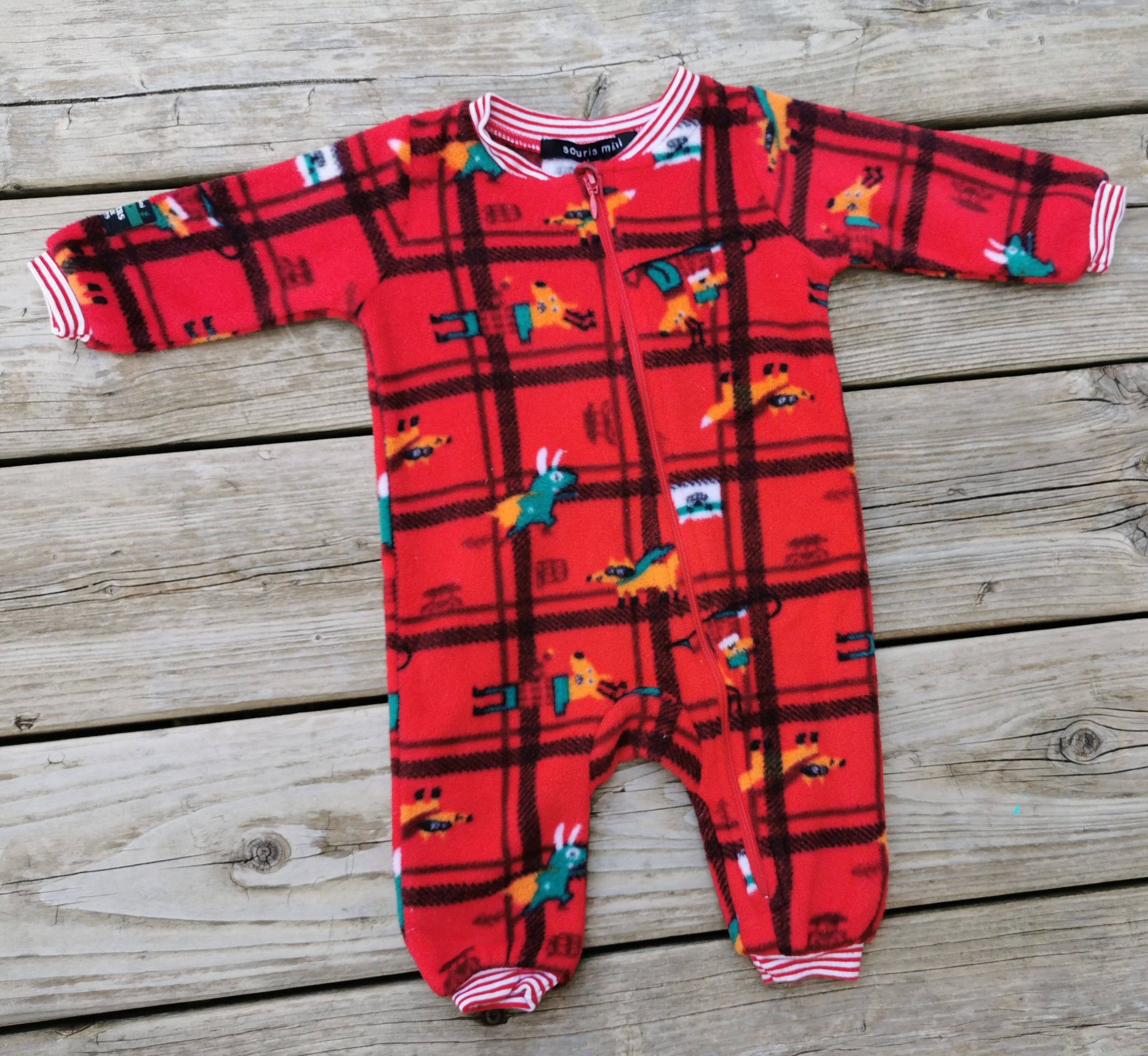Souris mini pyjama fille outlet