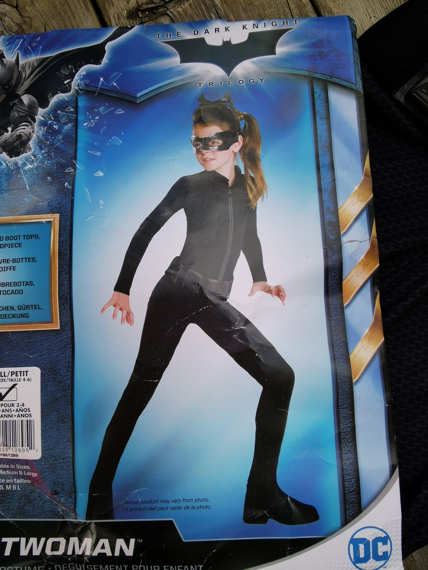Costume Catwoman 4-6ans & 8-10ans
