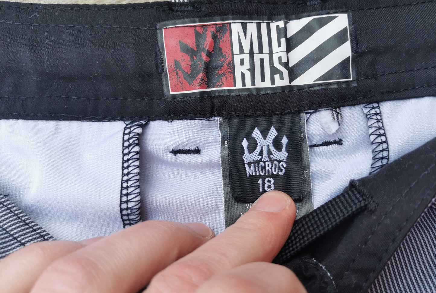 Short 18 ans Micros