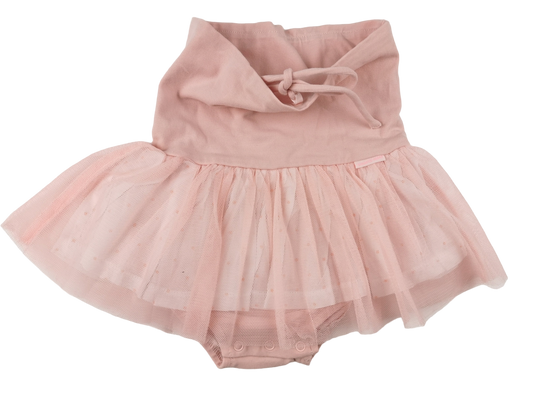 Jupe Layette Douceur pastel cache-couche 6-9mois Souris mini