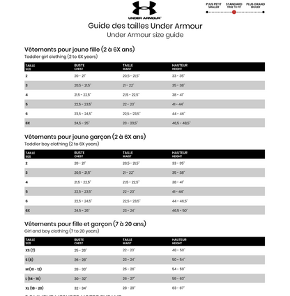 Chandail 18-20ans (YXL) Under Armour Neuf